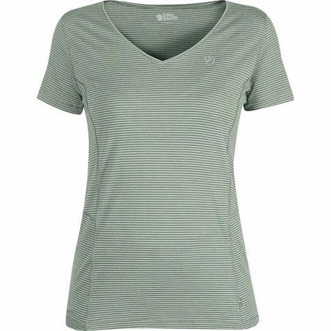 Fjallraven Abisko T-Shirt Green Singapore For Women (SG-738979)